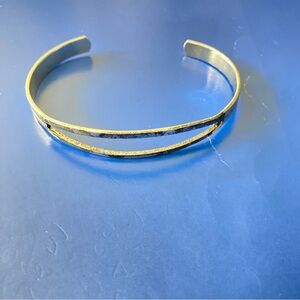 Silver Open Cuff Bracelet